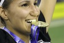 La brasileña Marina Hoher do Figueirense fue premiada con el Trofeo Loco Martínez, destinado al gol más lindo del fútbol 7 mundial