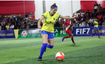  COPA DE LAS NACIONES. Los equipos nacionales entran al campo