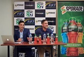  Fabian Canaveris estuvo en Peru, Colombia y Ecuador presentando el proyecto de desarrollo de Football 7