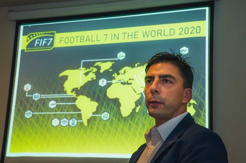 Fabián Canaveris es elegido Presidente de fútbol 7 América