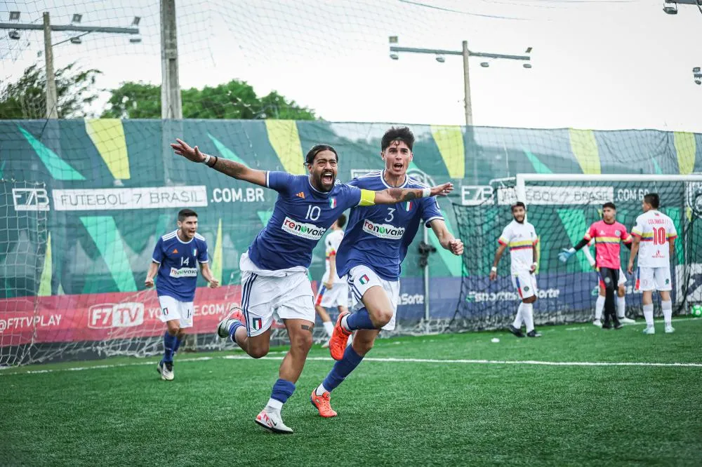 Italia confirmada para el Campeonato Mundial de Football 7 en Curitiba