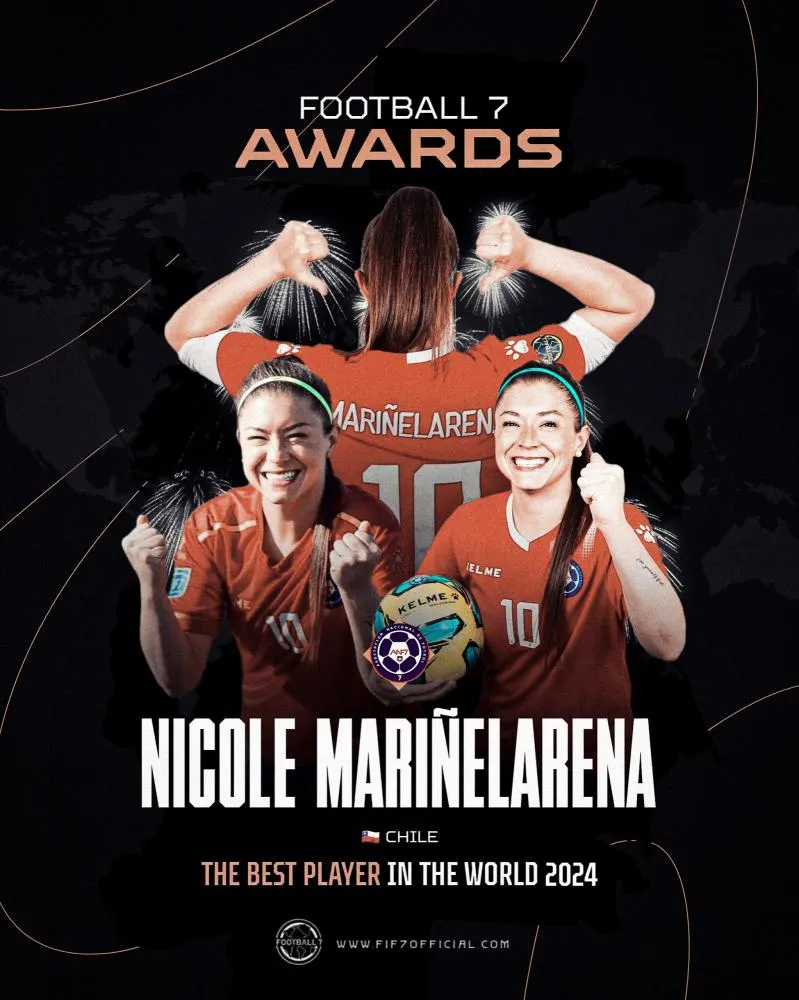 Nicole Marinelarena gana el título de Mejor Jugadora del Mundo